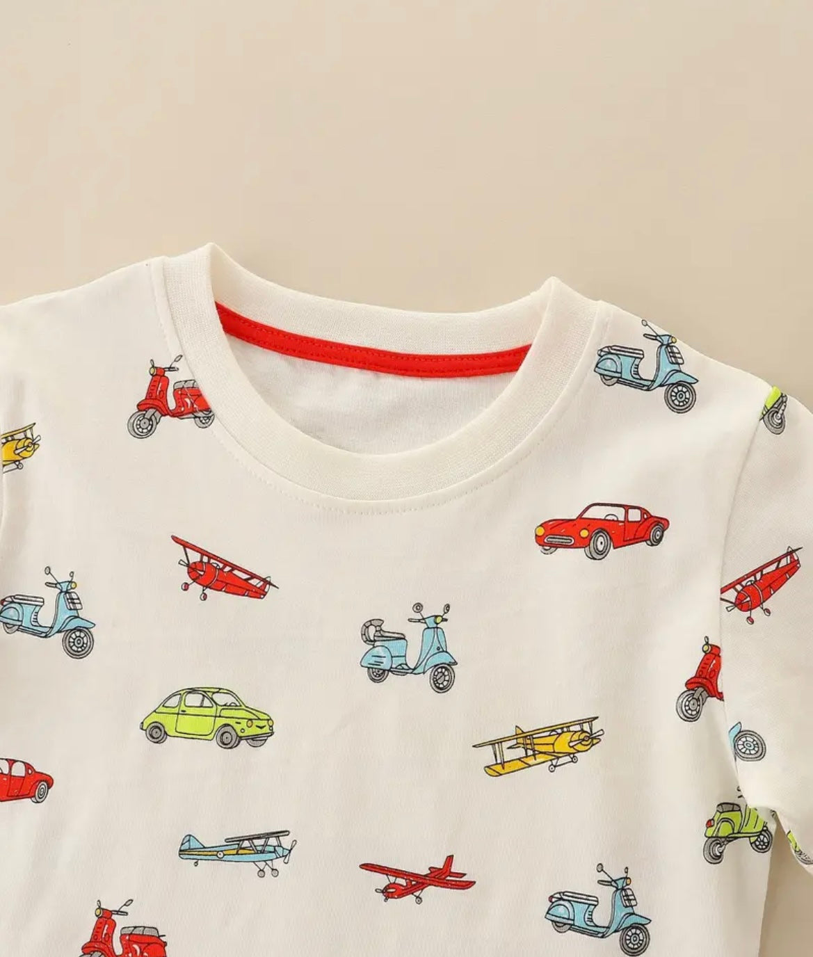 Car And Scooter T-Shirt - Ryry&Lulu