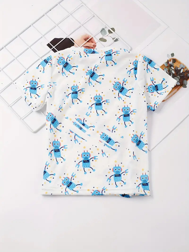 Robot Short Sleeve Shirt