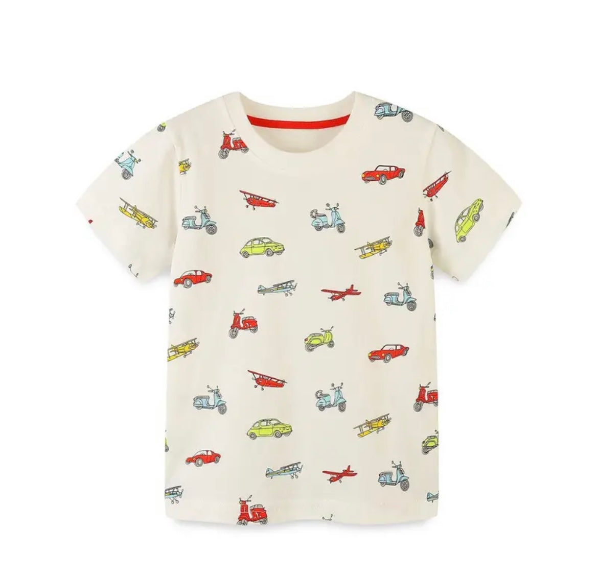 Car And Scooter T-Shirt - Ryry&Lulu