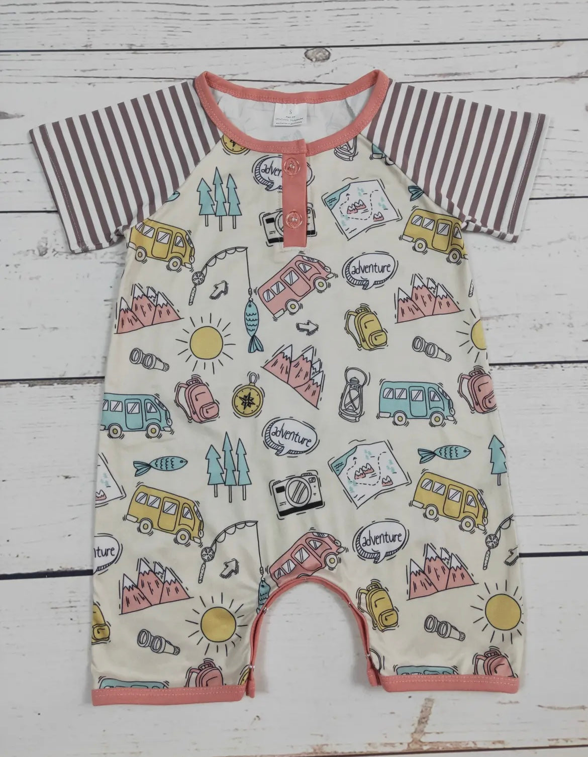 Camper Adventure Romper