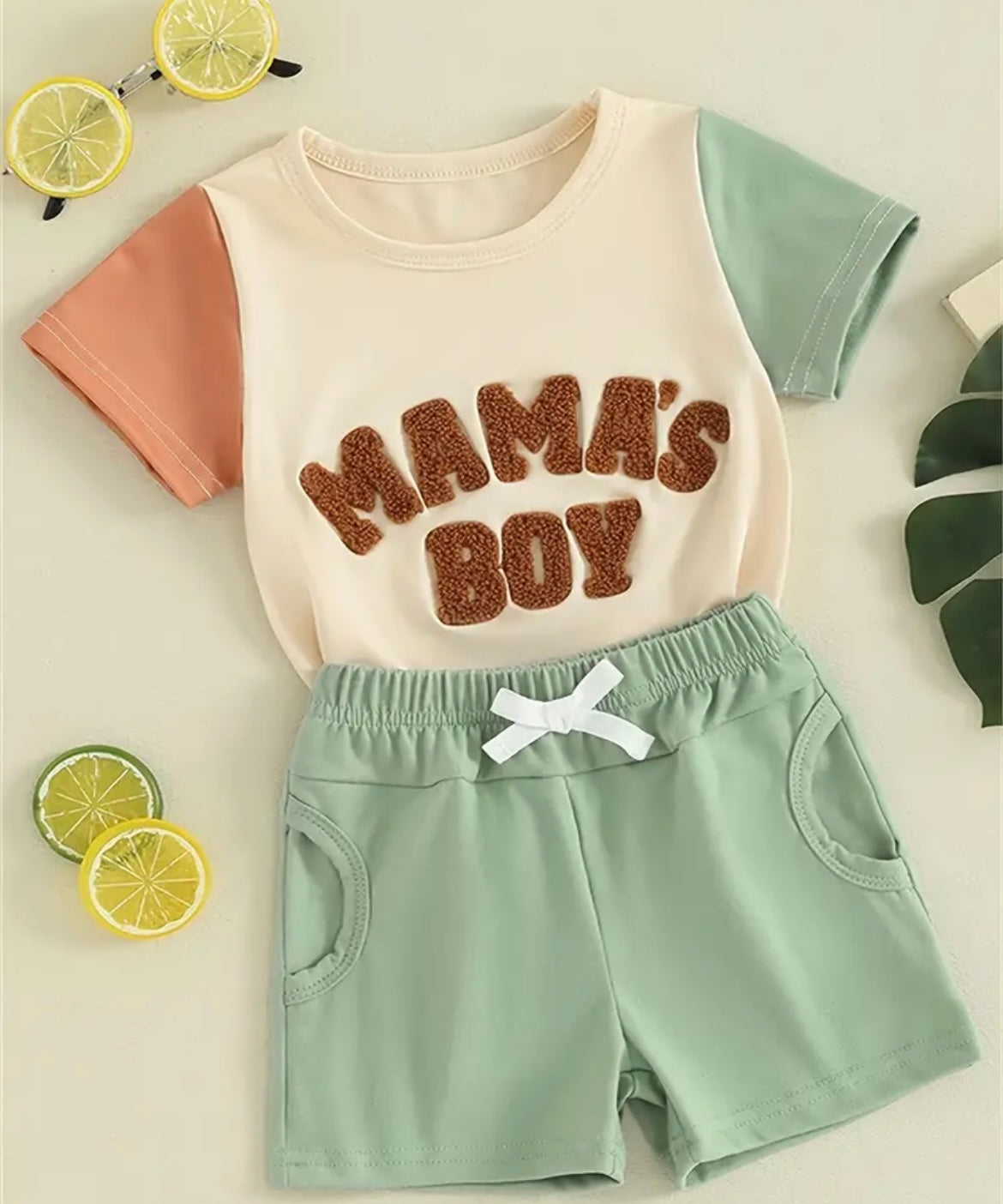 Mama’s Boy Color Block Set - Ryry&Lulu