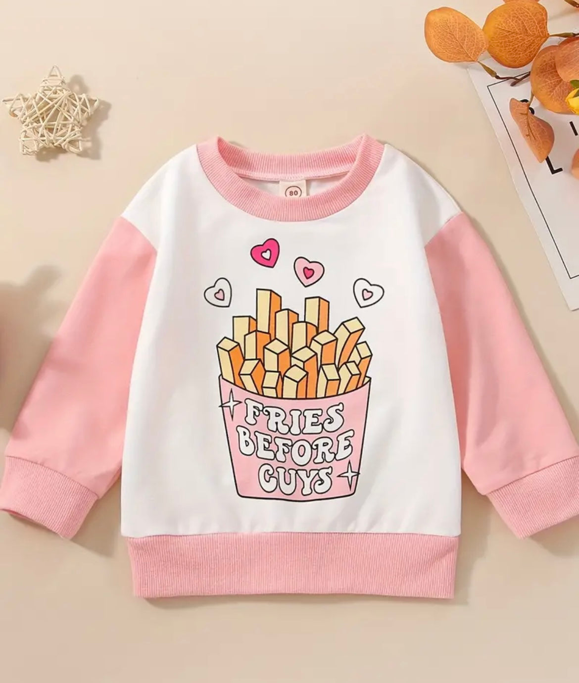 Fries Before Guys Sweater - Ryry&Lulu