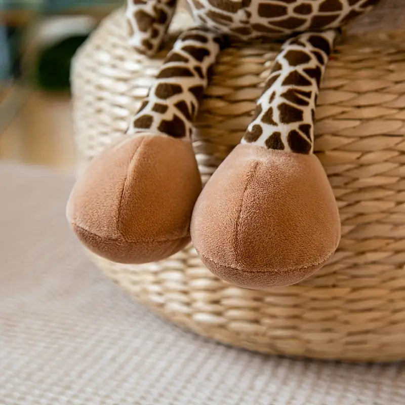 Adorable Soft Stuffed Animal (Giraffe, Monkey, Zebra, Elephant, Lion, Tiger, Or Raccoon)