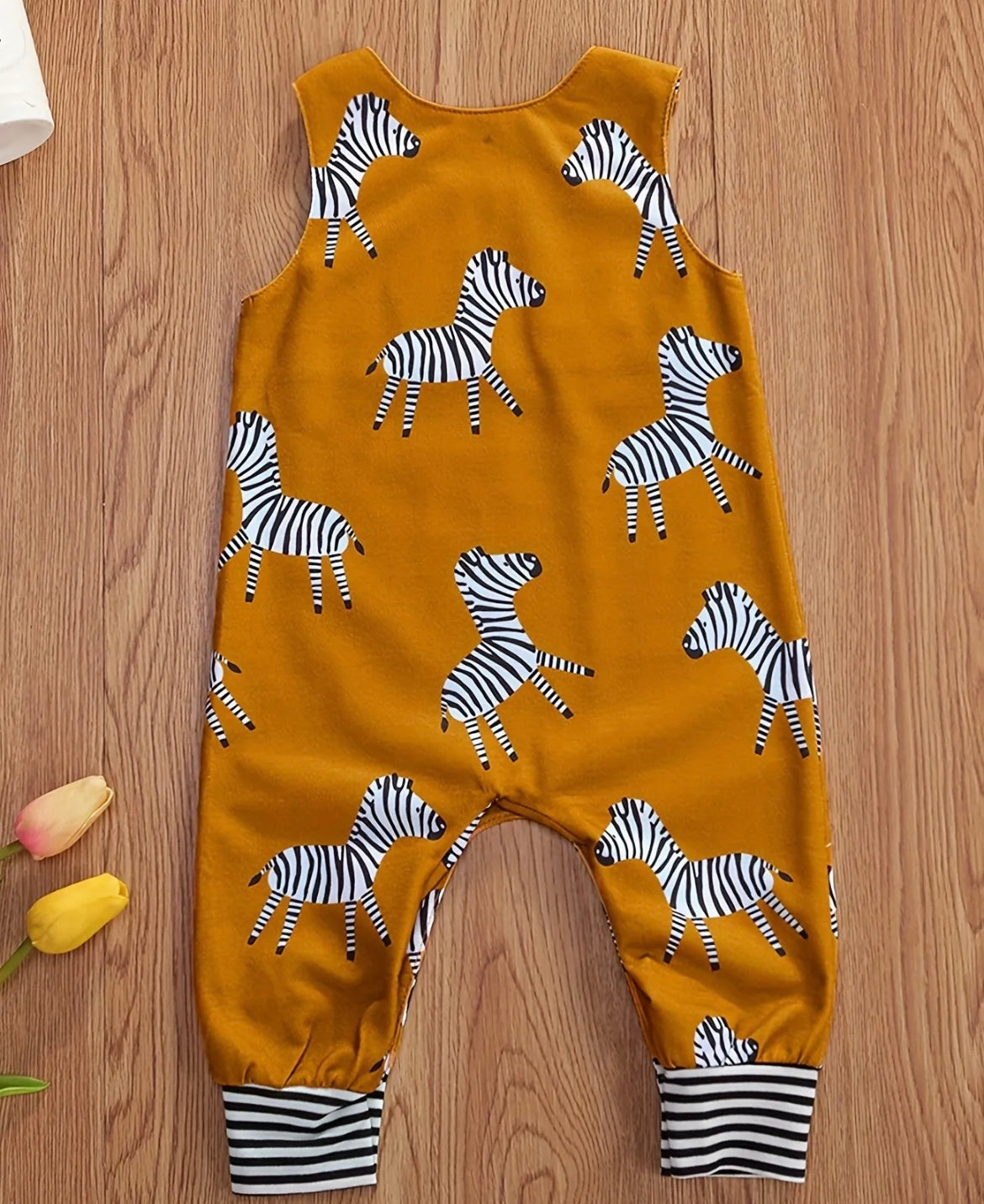 Zebra Jumper With Snaps - Ryry&Lulu