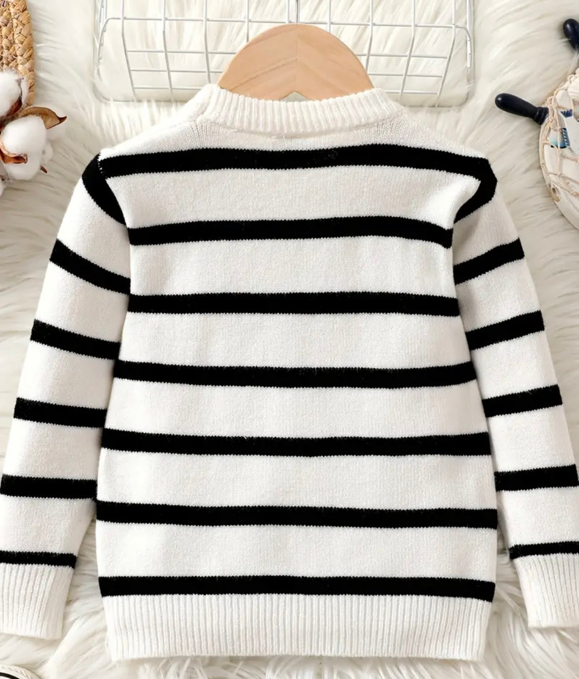 Striped Sailboat Sweater - Ryry&Lulu