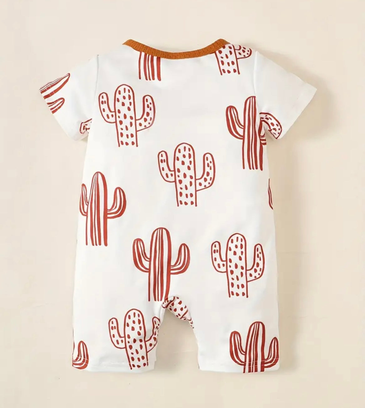 Cacti Onesie With Snap Bottom - Ryry&Lulu