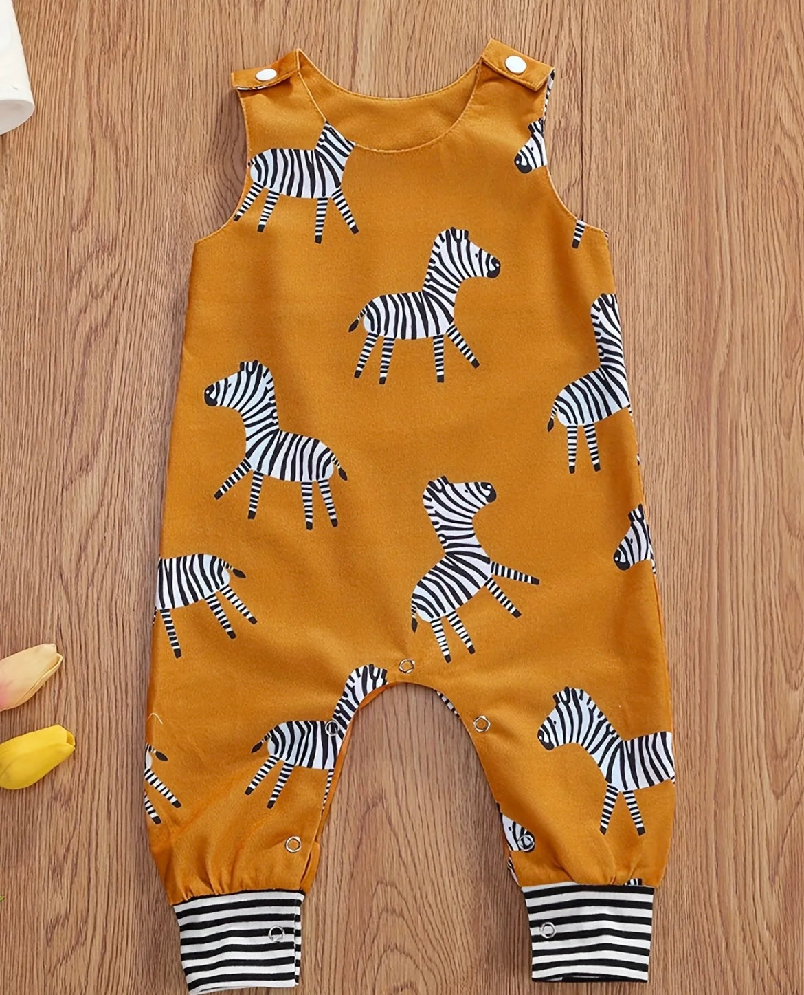 Zebra Jumper With Snaps - Ryry&Lulu