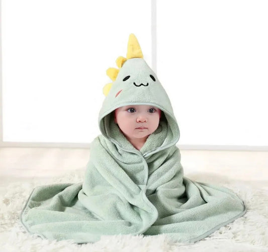 Dinosaur Hooded Towel