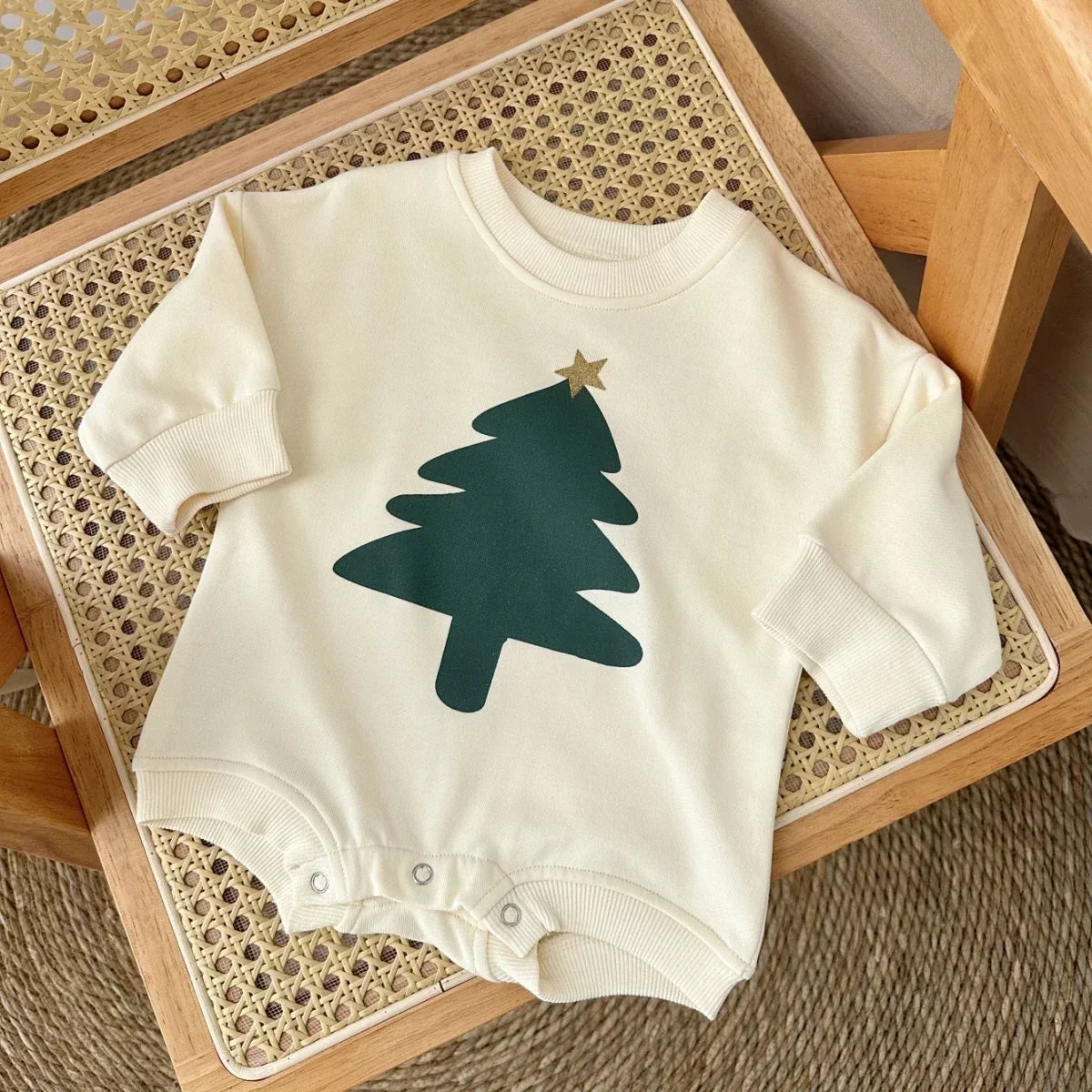 Christmas Tree Snuggly Onesie