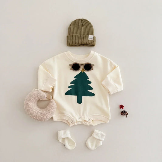 Christmas Tree Snuggly Onesie