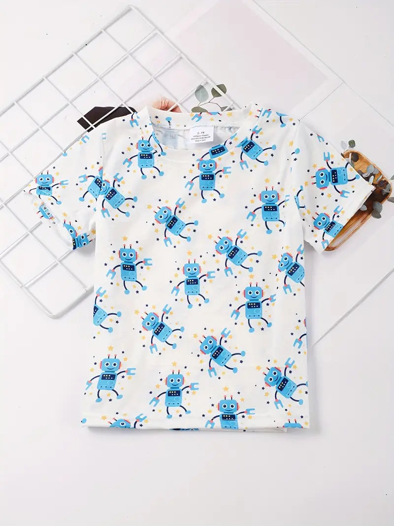 Robot Short Sleeve Shirt